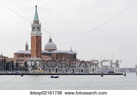 Stock Photograph - "Church of San Giorgio Maggiore, Venice, Venezia, Veneto, Italy, Europe". Fotosearch
