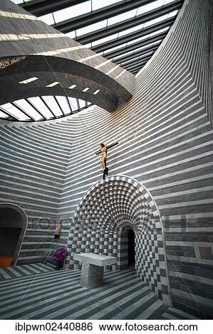 "Church of San Giovanni Battista, designed by Swiss architect Mario Botta, with marble and granite from the valleys of the area, in the village of Mogno, Ticino, Swiss Alps, Switzerland, Europe" View Large Photo Image Stock Photograph - "Church of San Giovanni Battista, designed by Swiss architect Mario Botta, with marble and granite from the valleys of the area, in the village of Mogno, Ticino, Swiss Alps, Switzerland, Europe". Fotosearch