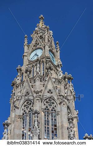 Picture - "Church of San Juan Bautista, Arucas, Gran Canaria, Canary Islands, Spain, Europe". Fotosearch