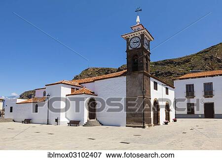 "Church of San Juan Bautistain, San Juan de la Rambla, San Juan de la Rambla, Tenerife, Canary Islands, Spain, Europe" View Large Photo Image Stock Photo - "Church of San Juan Bautistain, San Juan de la Rambla, San Juan de la Rambla, Tenerife, Canary Islands, Spain, Europe". Fotosearch