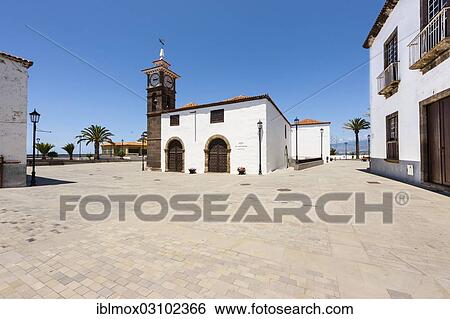 "Church of San Juan Bautistain, San Juan de la Rambla, Tenerife, Canary Islands, Spain, Europe" View Large Photo Image Stock Photograph - "Church of San Juan Bautistain, San Juan de la Rambla, Tenerife, Canary Islands, Spain, Europe". Fotosearch
