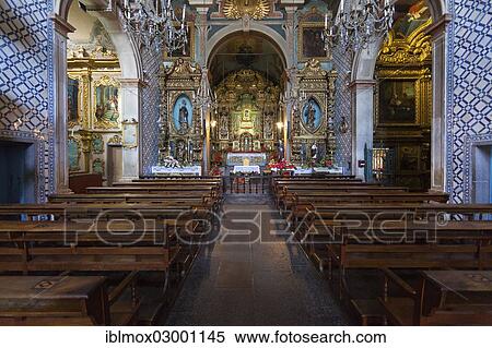 "Church of San Pedro in the Convent of St. Clara in the historic town centre of Funchal, Santa Luzia, Funchal, Madeira, Portugal, Europe" View Large Photo Image Stock Photography - "Church of San Pedro in the Convent of St. Clara in the historic town centre of Funchal, Santa Luzia, Funchal, Madeira, Portugal, Europe". Fotosearch