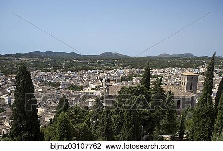 "Church of Sant Salvador behind cypresses, Arta, Mallorca, Majorca, Balearic Islands, Spain, Europe" View Large Photo Image Stock Image - "Church of Sant Salvador behind cypresses, Arta, Mallorca, Majorca, Balearic Islands, Spain, Europe". Fotosearch