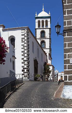 "Church of Santa Ana, Garachico, Tenerife, Canary Islands, Spain, Europe" View Large Photo Image Stock Image - "Church of Santa Ana, Garachico, Tenerife, Canary Islands, Spain, Europe". Fotosearch
