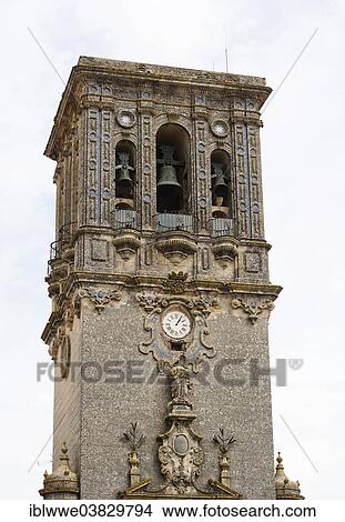 "Church of Santa Maria de la Asuncion, Arcos de la Frontera, Province of Cadiz, Andalusia, Spain, Europe" View Large Photo Image Picture - "Church of Santa Maria de la Asuncion, Arcos de la Frontera, Province of Cadiz, Andalusia, Spain, Europe". Fotosearch