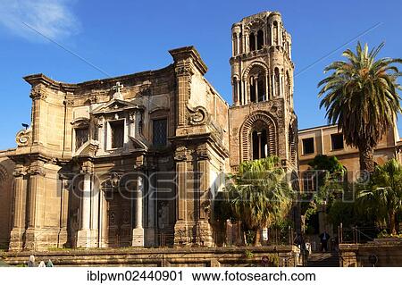 "Church of Santa Maria Dell'Ammiraglo, Palermo, Sicily, Italy, Europe" View Large Photo Image Stock Image - "Church of Santa Maria Dell'Ammiraglo, Palermo, Sicily, Italy, Europe". Fotosearch