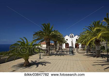 "Church of Santo Domingo de Garafia, La Palma, Canary Islands, Spain, Europe" View Large Photo Image Stock Image - "Church of Santo Domingo de Garafia, La Palma, Canary Islands, Spain, Europe". Fotosearch