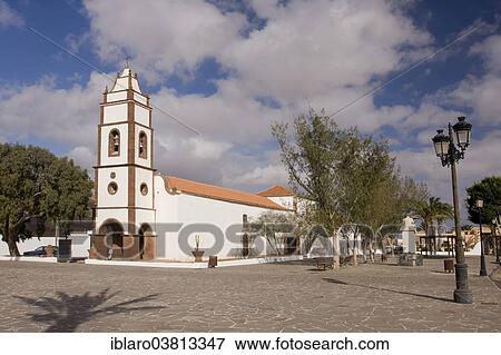"Church of Santo Domingo de Guzman, Tetir, Fuerteventura, Canary Islands, Spain, Europe" View Large Photo Image Stock Photo - "Church of Santo Domingo de Guzman, Tetir, Fuerteventura, Canary Islands, Spain, Europe". Fotosearch