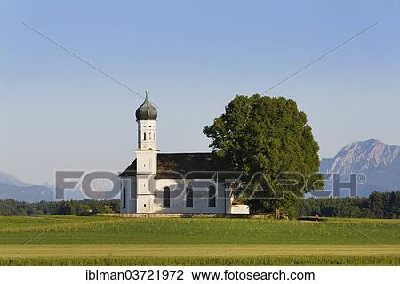 "Church of St. Andrae, Etting, Polling, Pfaffenwinkel region, Upper Bavaria, Bavaria, Germany, Europe" View Large Photo Image Stock Image - "Church of St. Andrae, Etting, Polling, Pfaffenwinkel region, Upper Bavaria, Bavaria, Germany, Europe". Fotosearch