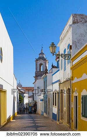 Stock Photography - "Church of St. Anthony, Igreja de Santo Antonio, Lagos, Algarve, Portugal, Europe". Fotosearch