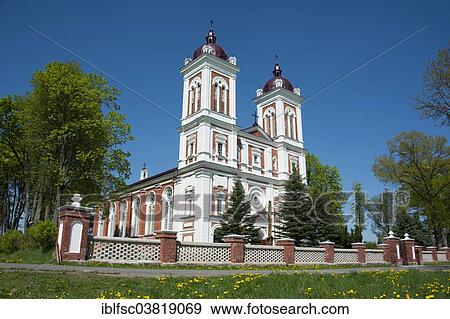 "Church of St John the Baptist, Seredzius, Lithuania, Baltic States, Europe" View Large Photo Image Stock Photo - "Church of St John the Baptist, Seredzius, Lithuania, Baltic States, Europe". Fotosearch