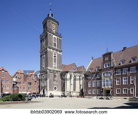 "Church of St. Lamberti and Town Hall, Markt square, Coesfeld, Munsterland, North Rhine-Westphalia, Germany, Europe" View Large Photo Image Stock Photo - "Church of St. Lamberti and Town Hall, Markt square, Coesfeld, Munsterland, North Rhine-Westphalia, Germany, Europe". Fotosearch