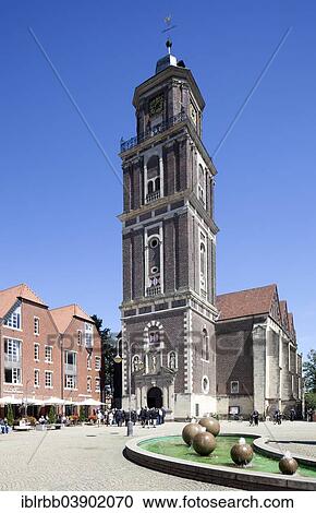 "Church of St. Lamberti, Markt square, Coesfeld, Munsterland, North Rhine-Westphalia, Germany, Europe" View Large Photo Image Stock Image - "Church of St. Lamberti, Markt square, Coesfeld, Munsterland, North Rhine-Westphalia, Germany, Europe". Fotosearch