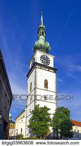 "Church of St. Martin, Trebic, Vysocina region, Czech Republic, Europe" View Large Photo Image Stock Photo - "Church of St. Martin, Trebic, Vysocina region, Czech Republic, Europe". Fotosearch