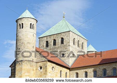 Stock Photo - "Church of St. Michael, Hildesheim, Lower Saxony, Germany, Europe". Fotosearch