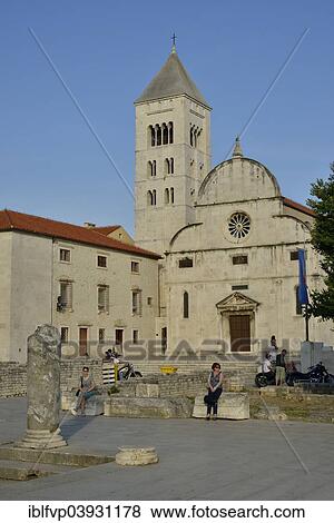 "Church of Sveta Marija, Zadar, Dalmatia, Croatia, Europe" View Large Photo Image Stock Photo - "Church of Sveta Marija, Zadar, Dalmatia, Croatia, Europe". Fotosearch