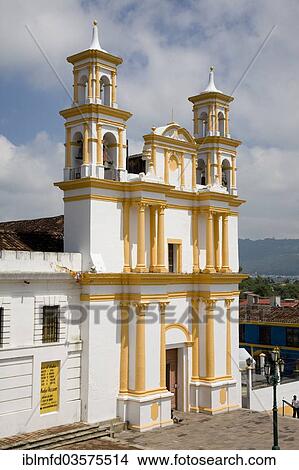 "Church of the La Merced monastery, San Cristobal de las Casas, Chiapas, Mexico, North America" View Large Photo Image Picture - "Church of the La Merced monastery, San Cristobal de las Casas, Chiapas, Mexico, North America". Fotosearch