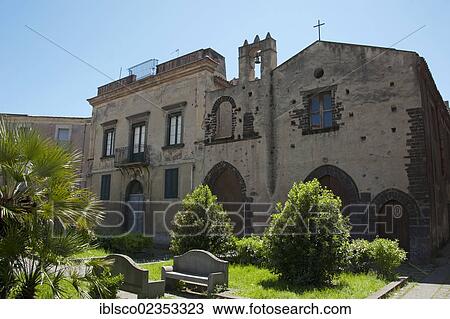 Stock Image - "Church, Randazzo, Sicily, Italy, Europe". Fotosearch