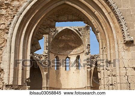 "Church ruins of St. George Church of Greece, historic center, Famagusta, Gazimagusa, Ammochostos, Turkische Republik Nordzypern, Cyprus, Europe" View Large Photo Image Stock Photography - "Church ruins of St. George Church of Greece, historic center, Famagusta, Gazimagusa, Ammochostos, Turkische Republik Nordzypern, Cyprus, Europe". Fotosearch