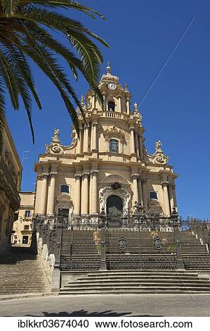 "Church San Giorgio and Piazza Duomo square, Ragusa Ibla, Ragusa, Ragusa Province, Sicily, Italy, Europe" View Large Photo Image Stock Image - "Church San Giorgio and Piazza Duomo square, Ragusa Ibla, Ragusa, Ragusa Province, Sicily, Italy, Europe". Fotosearch