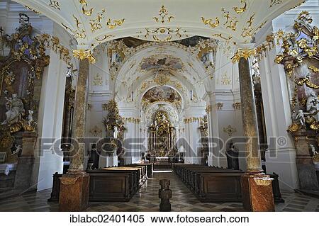"Church, Schaeftlarn Abbey, Schaeftlarn, Bavaria, Germany, Europe" View Large Photo Image Stock Photography - "Church, Schaeftlarn Abbey, Schaeftlarn, Bavaria, Germany, Europe". Fotosearch