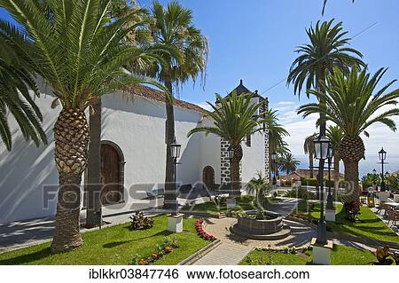 "Church square, Church of San Andres, La Palma, Canary Islands, Spain, Europe" View Large Photo Image Stock Photograph - "Church square, Church of San Andres, La Palma, Canary Islands, Spain, Europe". Fotosearch