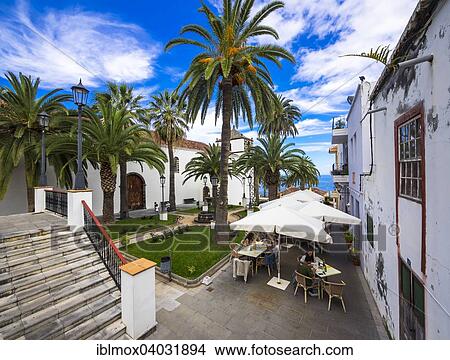 "Church Square, San Andres, La Palma, Canary Islands, Spain, Europe" View Large Photo Image Picture - "Church Square, San Andres, La Palma, Canary Islands, Spain, Europe". Fotosearch