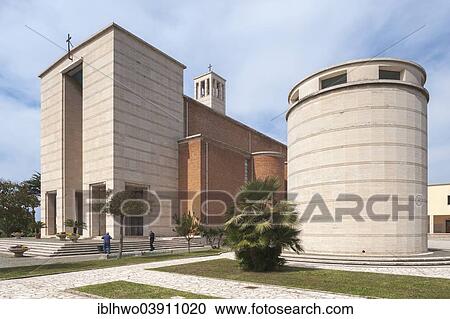 "Church with tower, 1935, monumental architecture, Sabaudia, Lazio, Italy, Europe" View Large Photo Image Stock Image - "Church with tower, 1935, monumental architecture, Sabaudia, Lazio, Italy, Europe". Fotosearch