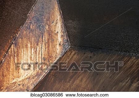 Stock Photograph - "Chute of a paving machine, detail, Gotzenhain, Dreieich, Hesse, Germany, Europe". Fotosearch