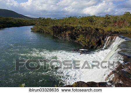 "Chutes de la Madeleine waterfall, Chutes de la Madeleine nature reserve, Grande Terre, New Caledonia, France, Oceania" View Large Photo Image Stock Photography - "Chutes de la Madeleine waterfall, Chutes de la Madeleine nature reserve, Grande Terre, New Caledonia, France, Oceania". Fotosearch