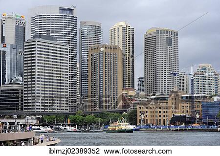 "Circular Quay Ferry Wharf, Sydney Cove, Sydney Harbour, city centre at the rear with high-rise office buildings in the Central Business District, CBD, Sydney City, Sydney, New South Wales, NSW, Australia, Oceania" View Large Photo Image Stock Image - "Circular Quay Ferry Wharf, Sydney Cove, Sydney Harbour, city centre at the rear with high-rise office buildings in the Central Business District, CBD, Sydney City, Sydney, New South Wales, NSW, Australia, Oceania". Fotosearch