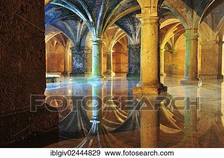 Stock Photo - "Cistern in the Portuguese fortress of El Jadida, Morocco, Africa". Fotosearch