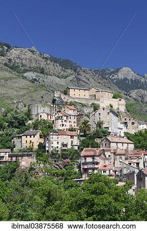 "Citadel, Corte, Corsica, France, Europe" View Large Photo Image Stock Photo - "Citadel, Corte, Corsica, France, Europe". Fotosearch