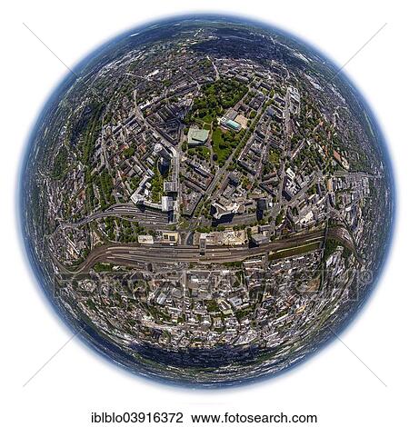 "City centre of Essen with the railway station, fisheye, Essen, Ruhr district, city district I, North Rhine-Westphalia, Germany, Europe" View Large Photo Image Stock Image - "City centre of Essen with the railway station, fisheye, Essen, Ruhr district, city district I, North Rhine-Westphalia, Germany, Europe". Fotosearch