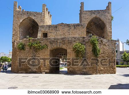 "City gate and city walls of Alcudia, Alcudia, Alcudia, Majorca, Balearic Islands, Spain, Europe" View Large Photo Image Stock Photo - "City gate and city walls of Alcudia, Alcudia, Alcudia, Majorca, Balearic Islands, Spain, Europe". Fotosearch