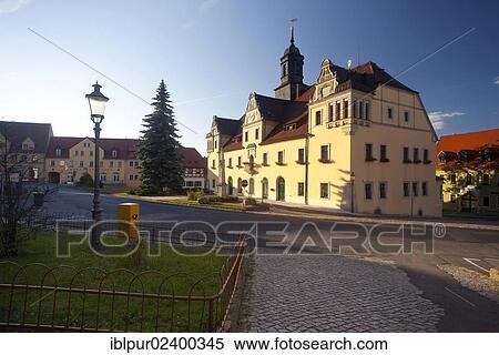 "City Hall in Lommatzsch, Saxony, Germany, Europe" View Large Photo Image Stock Photography - "City Hall in Lommatzsch, Saxony, Germany, Europe". Fotosearch