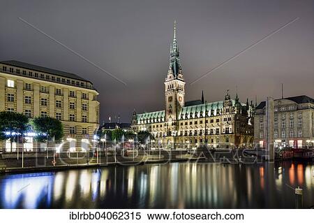 "City Hall, Rathausmarkt square, Hamburg, German" View Large Photo Image Stock Photography - "City Hall, Rathausmarkt square, Hamburg, German". Fotosearch