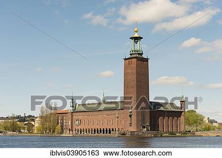 "City Hall, Stockholm, Stockholm County, Sweden, Europe" View Large Photo Image Stock Image - "City Hall, Stockholm, Stockholm County, Sweden, Europe". Fotosearch
