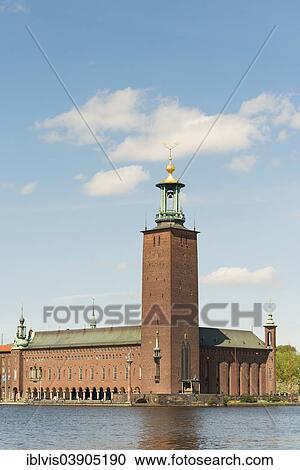 "City Hall, Stockholm, Stockholm County, Sweden, Europe" View Large Photo Image Stock Image - "City Hall, Stockholm, Stockholm County, Sweden, Europe". Fotosearch
