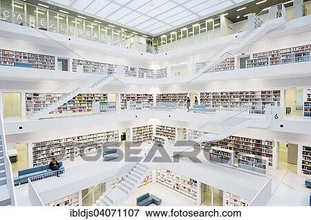 "City library, architect Eun Young Yi, Stuttgart, Baden-Wurttemberg, Germany, Europe" View Large Photo Image Stock Photo - "City library, architect Eun Young Yi, Stuttgart, Baden-Wurttemberg, Germany, Europe". Fotosearch