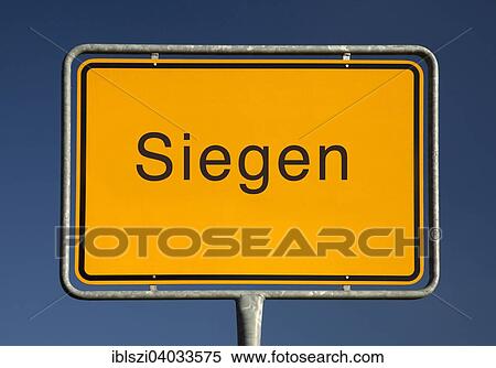 "City limits sign, Siegen or winning, North Rhine-Westphalia, Germany, Europe" View Large Photo Image Stock Photography - "City limits sign, Siegen or winning, North Rhine-Westphalia, Germany, Europe". Fotosearch