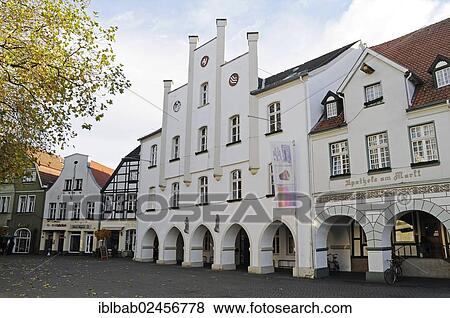 "City Museum, market square, Beckum, Muensterland region, North Rhine-Westphalia, Germany, Europe, PublicGround, Europe" View Large Photo Image Stock Photo - "City Museum, market square, Beckum, Muensterland region, North Rhine-Westphalia, Germany, Europe, PublicGround, Europe". Fotosearch