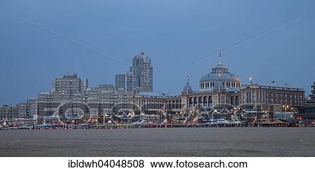 "City skyline with the Grand Hotel Amrath Kurhaus, Scheveningen, The Hague, Holland, The Netherlands, Europe" View Large Photo Image Stock Photo - "City skyline with the Grand Hotel Amrath Kurhaus, Scheveningen, The Hague, Holland, The Netherlands, Europe". Fotosearch