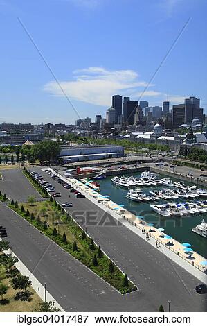 "City view from the clock tower, with yacht club and beach, Montreal, Quebec Province, Canada, North America" View Large Photo Image Stock Photo - "City view from the clock tower, with yacht club and beach, Montreal, Quebec Province, Canada, North America". Fotosearch