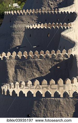 "City wall, Itchan Kala, Khiva, Uzbekistan, Asia" View Large Photo Image Stock Photo - "City wall, Itchan Kala, Khiva, Uzbekistan, Asia". Fotosearch