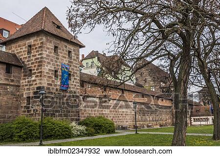 "City wall, Nuremberg, Middle Franconia, Bavaria, Germany, Europe" View Large Photo Image Stock Image - "City wall, Nuremberg, Middle Franconia, Bavaria, Germany, Europe". Fotosearch