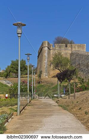 "City walls, Lagos, Algarve, Portugal, Europe" View Large Photo Image Stock Photo - "City walls, Lagos, Algarve, Portugal, Europe". Fotosearch