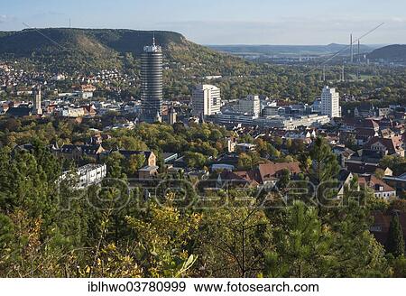 "Cityscape and Saale Valley, Jena, Thuringia, Germany, Europe" View Large Photo Image Stock Photo - "Cityscape and Saale Valley, Jena, Thuringia, Germany, Europe". Fotosearch