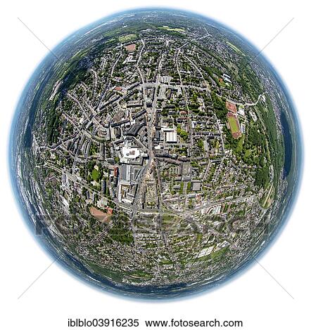 "Cityscape, fisheye, Bottrop, Ruhr district, North Rhine-Westphalia, Germany, Europe" View Large Photo Image Stock Photography - "Cityscape, fisheye, Bottrop, Ruhr district, North Rhine-Westphalia, Germany, Europe". Fotosearch