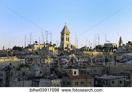 "Cityscape, Jerusalem, Israel, Asia" View Large Photo Image Stock Photo - "Cityscape, Jerusalem, Israel, Asia". Fotosearch